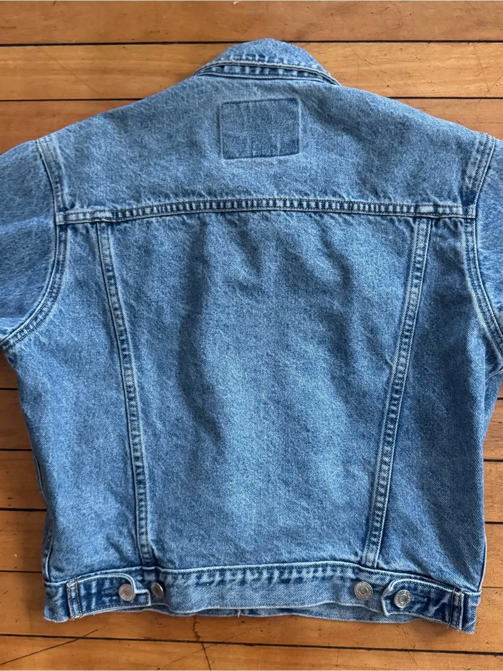 Kids Gap Denim Jacket, Vintage, Youth, Size M blue jean